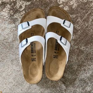 Birkenstock white size 42 size 11 women’s sandals
